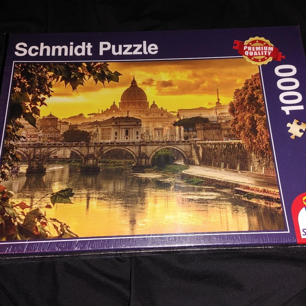 Golden Light over Rome: Schmidt Premium Collection Jigsaw Puzzle 1000 pce New